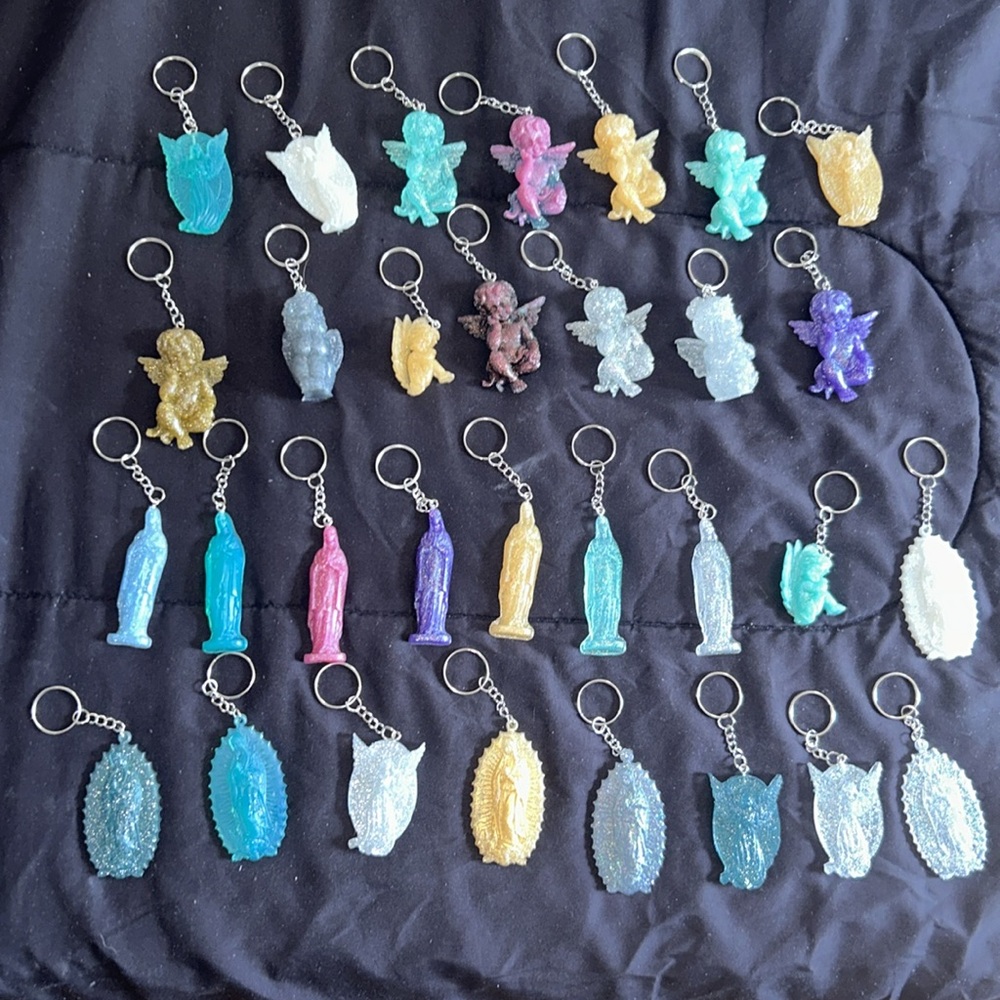 Hand made key chain LOT